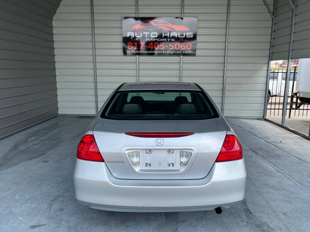 2006 Honda Accord for sale at Auto Haus Imports in Grand Prairie, TX