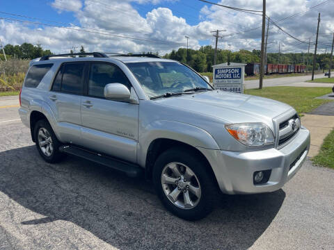 2006 Toyota 4Runner for sale at SIMPSON MOTORS in Youngstown OH