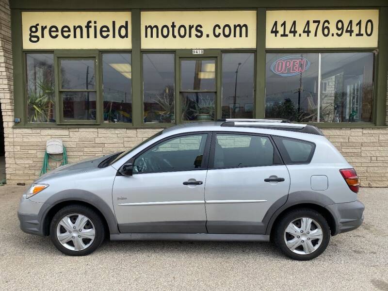 2005 Pontiac Vibe for sale at GREENFIELD MOTORS in Milwaukee WI