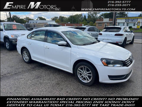 2015 Volkswagen Passat for sale at Empire Motors LTD in Cleveland OH