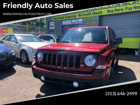 2016 Jeep Patriot for sale at Friendly Auto Sales in Detroit MI