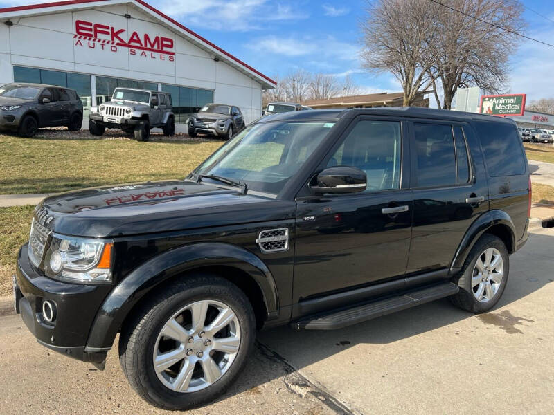 2016 Land Rover LR4 for sale at Efkamp Auto Sales LLC in Des Moines IA