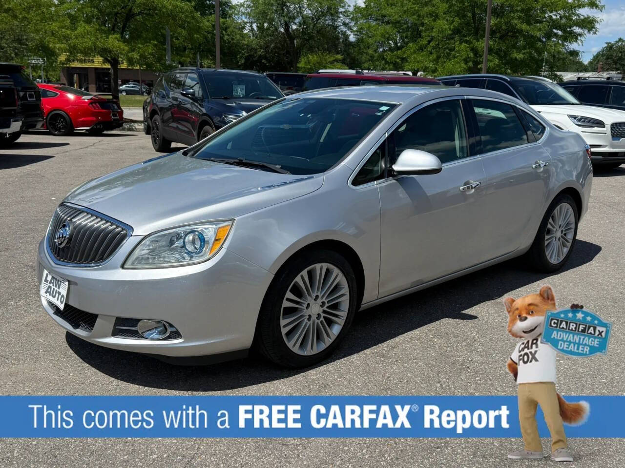 Silver 2013 Buick Verano Base Base 4dr Sedan 1