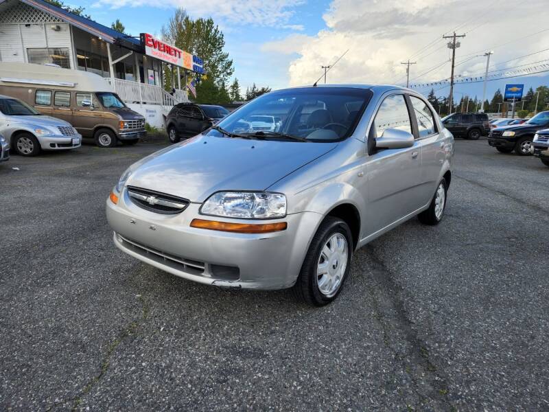 2005 Chevrolet Aveo for sale at Leavitt Auto Sales and Used Car City in Everett WA