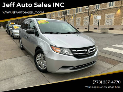 2015 Honda Odyssey for sale at Jeff Auto Sales INC in Chicago IL