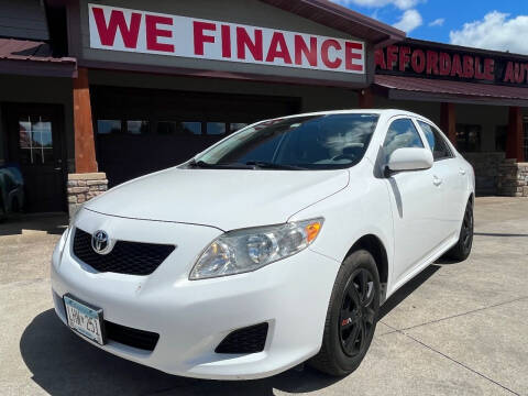 2010 Toyota Corolla for sale at Affordable Auto Sales in Cambridge MN