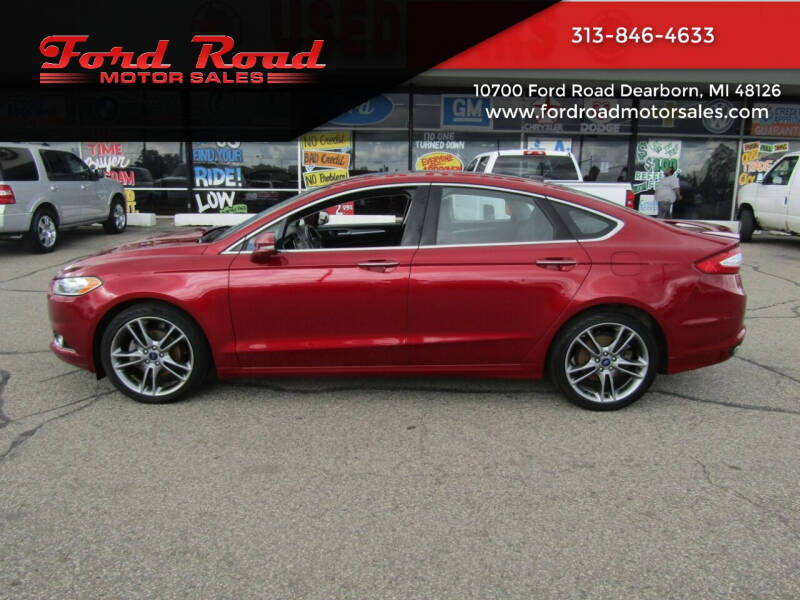 2016 Ford Fusion for sale at Ford Road Motor Sales in Dearborn MI