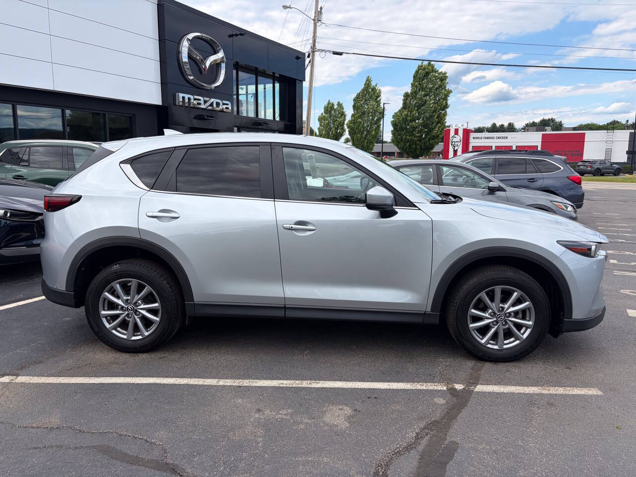Silver 2023 Mazda CX-5 2.5 S Select AWD 2.5 S Select 4dr SUV 2