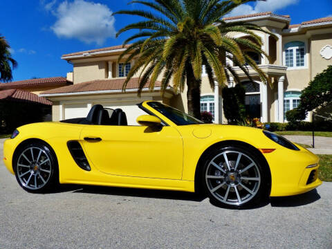 2019 Porsche 718 Boxster for sale at Lifetime Automotive Group in Pompano Beach FL