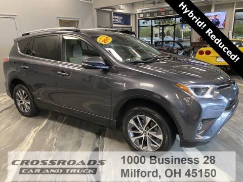 2017 Toyota RAV4 Hybrid for sale at Crossroads Car & Truck in Milford OH
