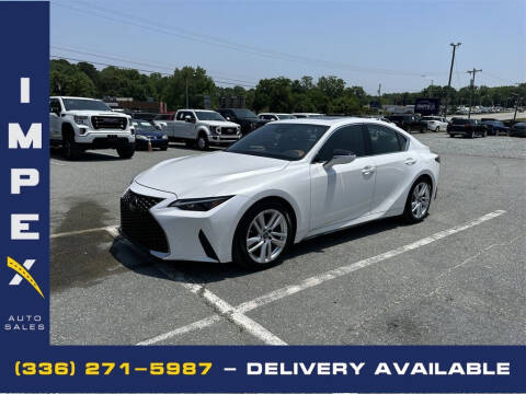 2021 Lexus IS 300 for sale at Impex Auto Sales in Greensboro NC
