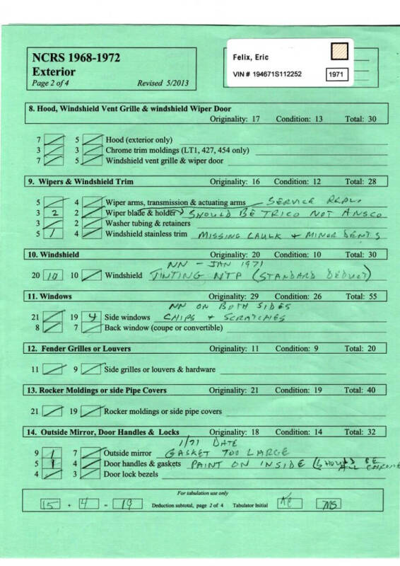 1971 Chevrolet Corvette