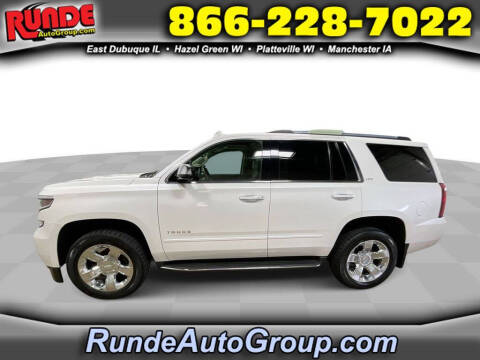 2016 Chevrolet Tahoe for sale at Runde PreDriven in Hazel Green WI