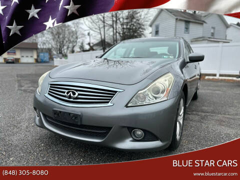 2011 Infiniti G25 Sedan for sale at Blue Star Cars in Jamesburg NJ