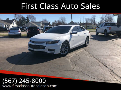 2017 Chevrolet Malibu for sale at First Class Auto Sales in Fostoria OH