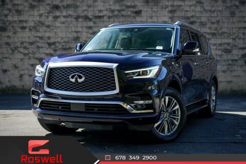 2018 Infiniti QX80 for sale at Gravity Autos Roswell in Roswell GA