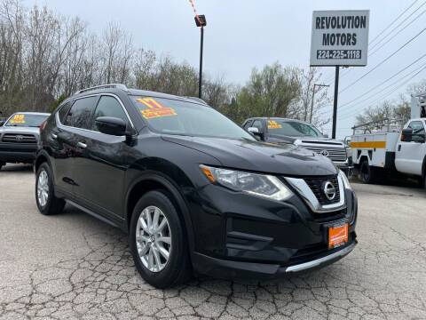 2017 Nissan Rogue for sale at REVOLUTION MOTORS LLC in Waukegan IL