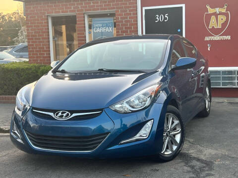 2016 Hyundai Elantra for sale at AP Automotive in Cary NC