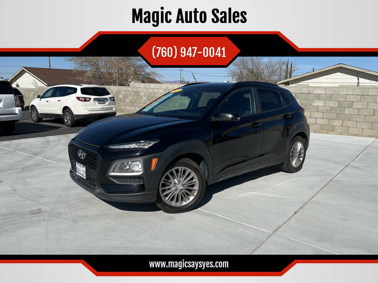 2019 Hyundai KONA for sale at Magic Auto Sales in Hesperia, CA