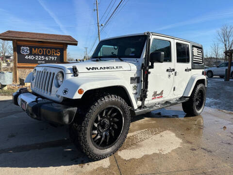 2016 Jeep Wrangler Unlimited for sale at 82 Motors in Columbia Station OH