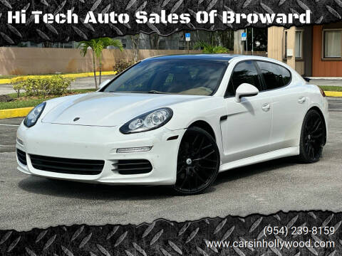 2012 Porsche Panamera for sale at Hi Tech Auto Sales Of Broward in Hollywood FL