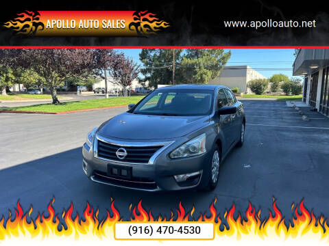 2014 Nissan Altima for sale at APOLLO AUTO SALES in Sacramento CA