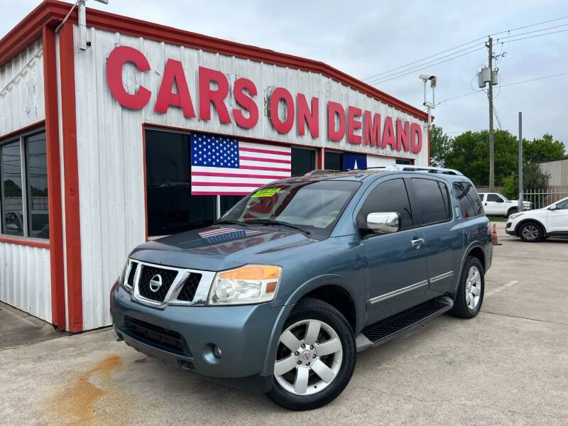 2010 Nissan Armada for sale at Cars On Demand 2 in Pasadena TX