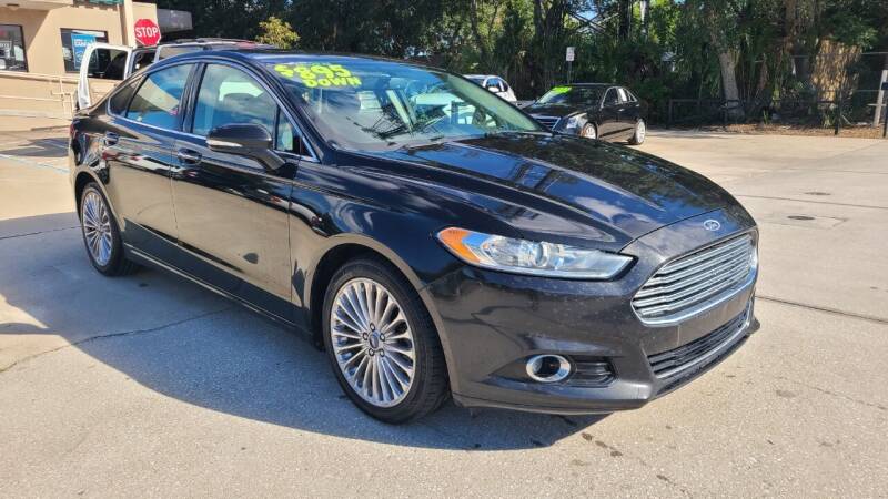 2014 Ford Fusion for sale at Dunn-Rite Auto Group in Longwood FL