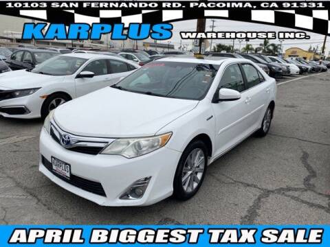 2014 Toyota Camry Hybrid for sale at Karplus Warehouse in Pacoima CA