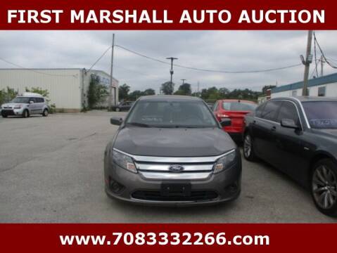 2012 Ford Fusion for sale at First Marshall Auto Auction in Harvey IL