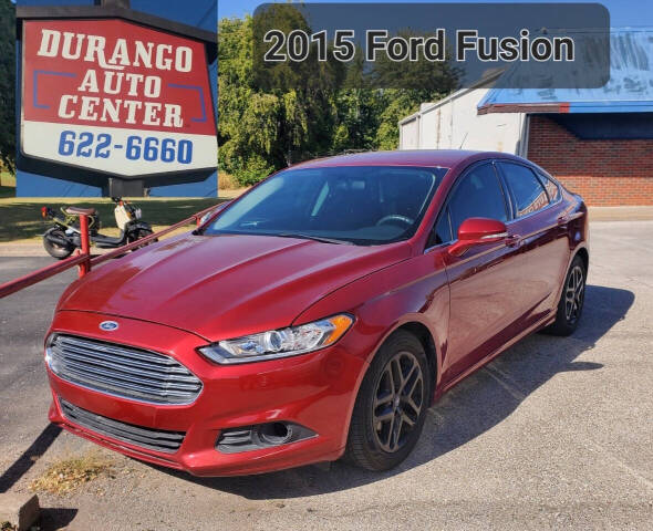 2015 Ford Fusion for sale at DURANGO AUTO CENTER LLC in Tulsa, OK