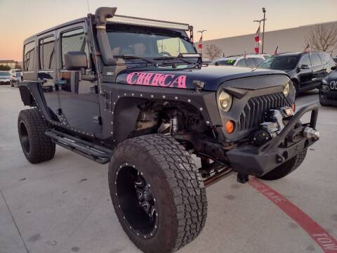 2013 Jeep Wrangler Unlimited for sale at JAVY AUTO SALES in Houston TX