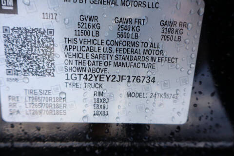 2018 GMC Sierra 3500HD