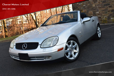 1998 Mercedes-Benz SLK for sale at Chariot Motors Limited in Feasterville Trevose PA