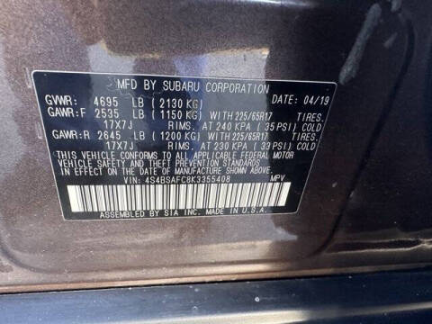 2019 Subaru Outback 2.5i Premium