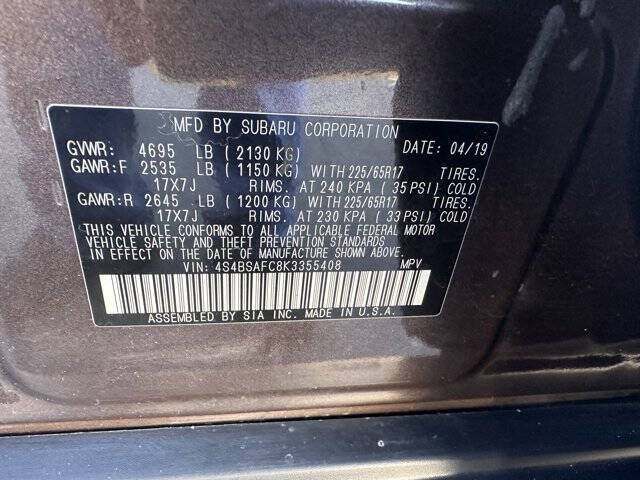 2019 Subaru Outback 2.5i Premium