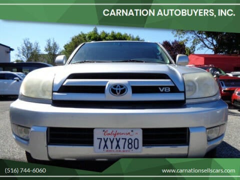 2003 Toyota 4Runner for sale at CarNation AUTOBUYERS Inc. in Rockville Centre NY