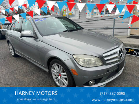 2008 Mercedes-Benz C-Class for sale at HARNEY MOTORS in Gettysburg PA
