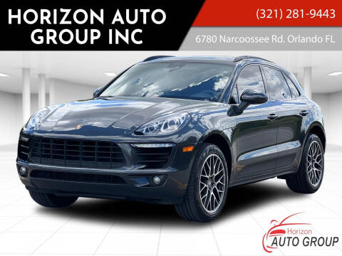 2018 Porsche Macan for sale at HORIZON AUTO GROUP INC in Orlando FL