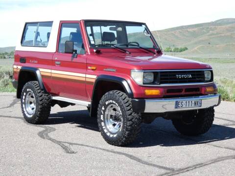 1992 Toyota Land Cruiser for sale at Sun Valley Auto Sales in Hailey ID