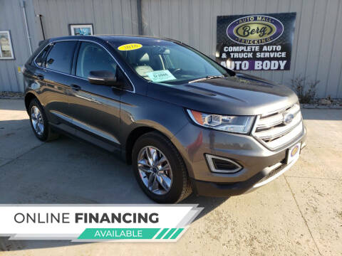 2016 Ford Edge for sale at BERG AUTO MALL & TRUCKING INC in Beresford SD