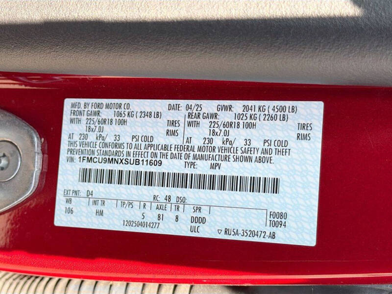 2025 Ford Escape ST-Line