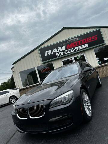 2012 BMW 7 Series for sale at RAM MOTORS in Cincinnati OH