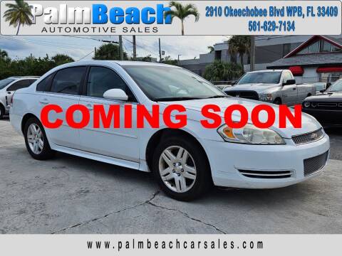 2014 Chevrolet Impala Limited for sale at Palm Beach Automotive Sales in West Palm Beach FL