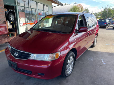 2002 Honda Odyssey for sale at Low Auto Sales in Sedro Woolley WA