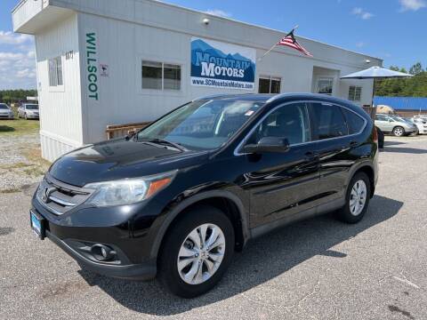 2013 Honda CR-V for sale at Mountain Motors LLC in Spartanburg SC
