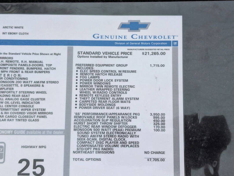 2000 Chevrolet Camaro