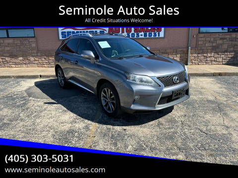 2013 Lexus RX 350 for sale at Seminole Auto Sales in Seminole OK
