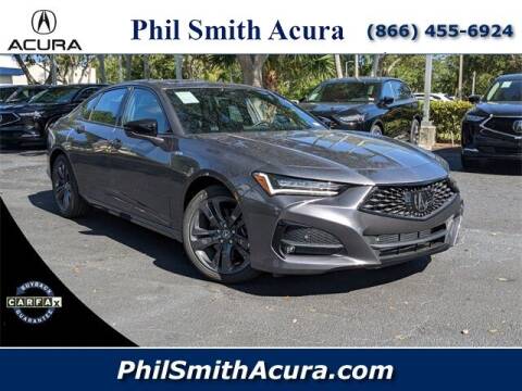 2022 Acura TLX for sale at PHIL SMITH AUTOMOTIVE GROUP - Phil Smith Acura in Pompano Beach FL