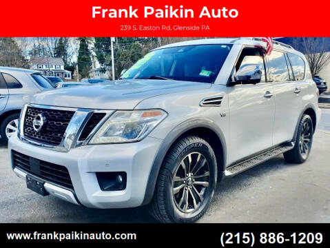 2018 Nissan Armada for sale at Frank Paikin Auto in Glenside PA